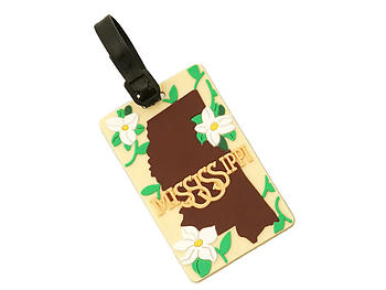 State of Mississippi ~ Travel Suitcase ID Luggage Tag and Suitcase Label