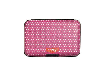 Colorful Aluminum Wallet Credit Card Holder