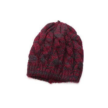 Red Unisex Thick Winter Knit Beanie Hat Cap Headgear