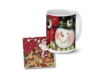 Simple Gifts Mug & Coaster Combo Set