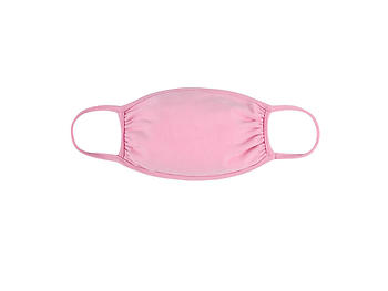 Dusty Pink Reusable Solid Color T-Shirt Cloth Face Mask