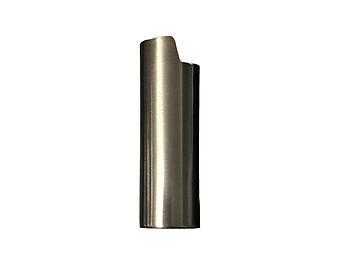 metal bic lighter case