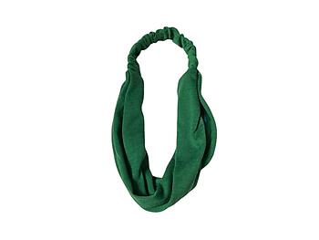 Green Wide Cotton Stretch Headband Hair Accessory