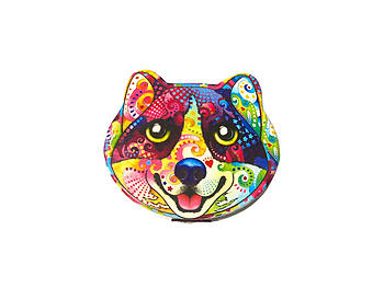 Colorful & Fun Animal Themed Makeup Double Compact Mirror