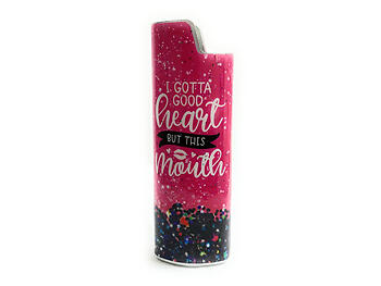Colorful & Fun Epoxy Metal Lighter Case Cover Holder