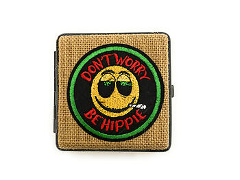 All Natural Hemp Double Sided Wallet or Cigarette Case for Kings