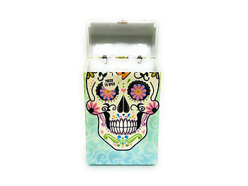 Colorful Plastic Design Cigarette Hard Case Pack Holder Fits 100's