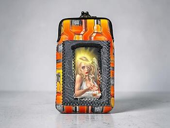 Fun & Colorful Neoprene Cigarette Pouch with Lighter Holder