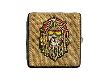 All Natural Hemp Double Sided Wallet or Cigarette Case for Kings