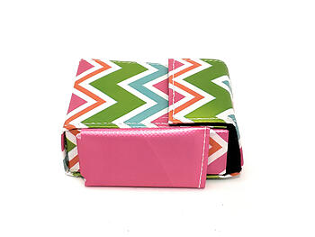 Kingsize Womens Fabric Cigarette Case With Lighter Pouch