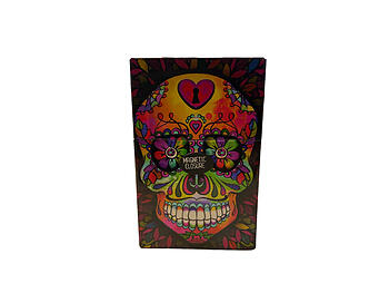 Colorful & Fun Metal Metal Printed Design Cigarette Hard Case Holder Fits Kings