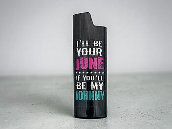 June Country Thang Epoxy Metal Lighter Case