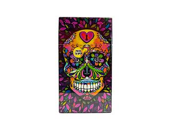 Colorful Plastic Design Cigarette Hard Case Pack Holder Fits 100's