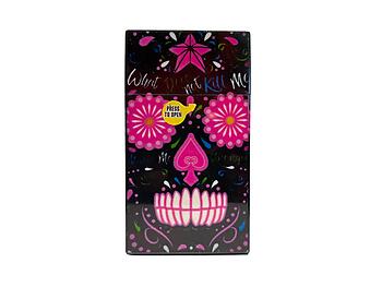 Colorful Plastic Design Cigarette Hard Case Pack Holder Fits 100's