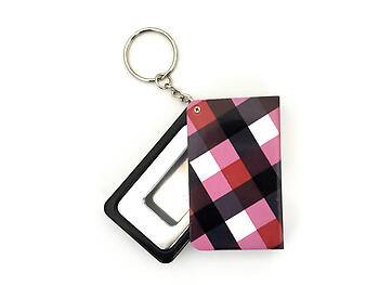 Colorful Portable Mini Pocket Ashtray Keychain