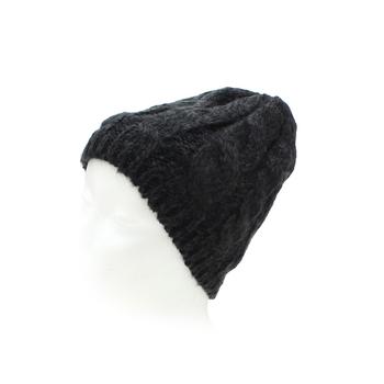Black Unisex Thick Winter Knit Beanie Hat Cap Headgear