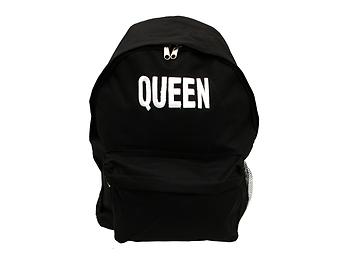 Black Backpack Brand Word Series ~ QUEEN ~ Urban Glam