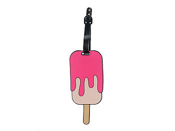 Ice Cream Bar ~ Travel Suitcase ID Luggage Tag and Suitcase Label