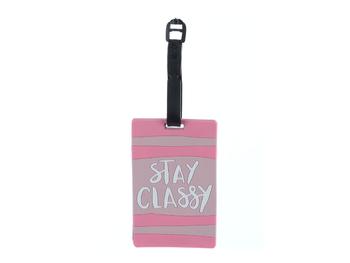 Stay Classy ~ Travel Suitcase ID Luggage Tag and Suitcase Label