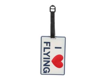 I Heart Flying ~ Travel Suitcase ID Luggage Tag and Suitcase Label