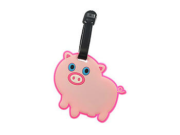 Pig ~ Travel Suitcase ID Luggage Tag and Suitcase Label