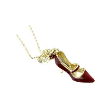 Red Shoe Necklace