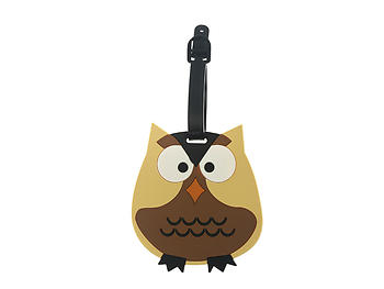Owl ~ Travel Suitcase ID Luggage Tag and Suitcase Label