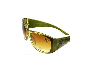 Green Butterfly Wide Lense Sunglasses
