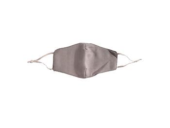 Gray Soft Cotton Embossed Mask Washable Reusable