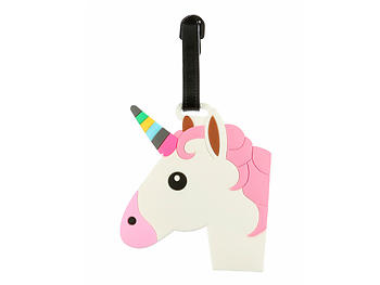 luggage tag unicorn