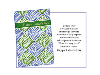How Much It Means ~ Father's Day Card