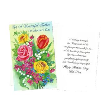 I Don't Say It Enough ~ Mother's Day Card