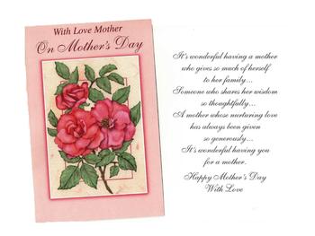 Shares Her Wisdom ~ Mother's Day Card