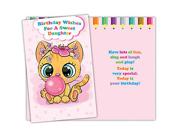 Sing And Laugh ~ Happy Birthday Card