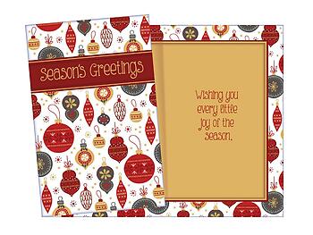 Joy Of The Season ~ 6 Pack Holiday Greeting Cards