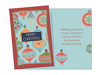 Joy In Your Home ~ 6 Pack Holiday Greeting Cards
