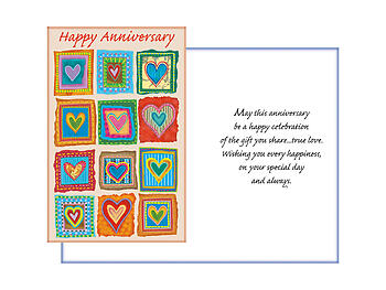 True Love ~ Happy Anniversary Card