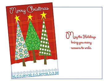 Reasons To Smile ~ 6 Pack Holiday Greeting Cards