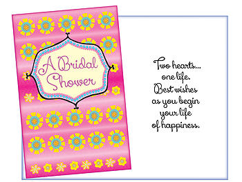 As You Begin Your Life ~ Bridal Shower Card