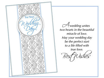 Miracle Of Love ~ Wedding Day Card