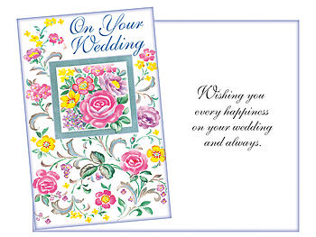 Every Happiness ~ Wedding Day Card