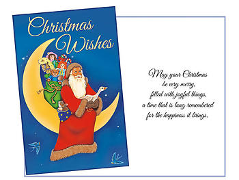Christmas Wishes ~ 6 Pack Holiday Greeting Cards