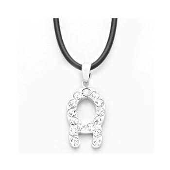 Taurus Crystal Pave Zodiac Pendant Necklace
